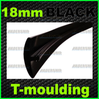 18mm BLACK T-Moulding
