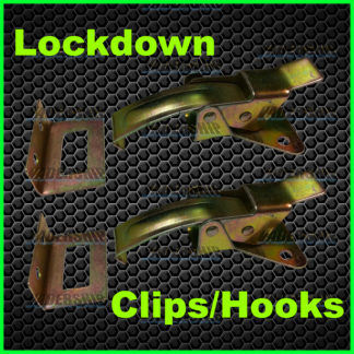 Control Panel Lockdown Clips / Hooks - Set of 2