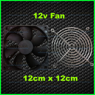 COOLING FAN & Grill cover (12x12cm)