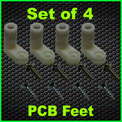 PCB Feet x 4 & Screw set