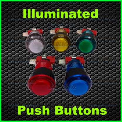 2x ILLUMINATED JOYSTICKS & 18x Illuminated BUTTONS & Xin-mo USB Encoder - Image 3