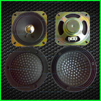 2x 4" SPEAKER & GRILL set 5watt 8ohm