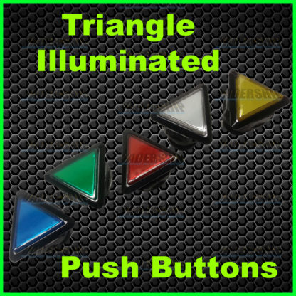 Triangular LED - ILLUMINATED Buttons