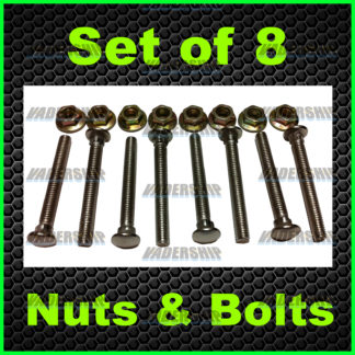 8x Nut & Bolt set - 4mmx35mm