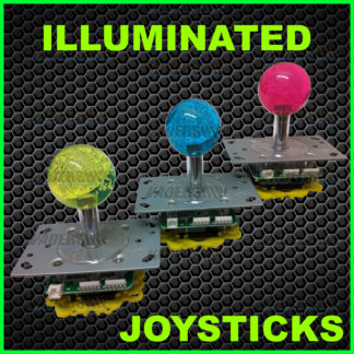 Illuminated Joystick 2-4-8 way