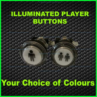 LED - ILLUMINATED PLAYER 1 & 2 BUTTONS