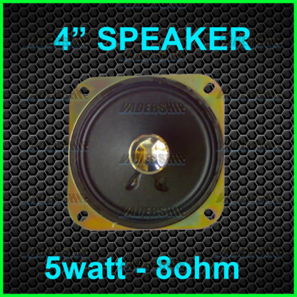 4" SPEAKER - 5watt 8ohm